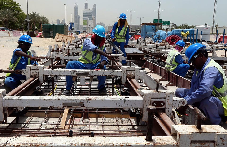 How has the lockdown affected the blue collar workers?