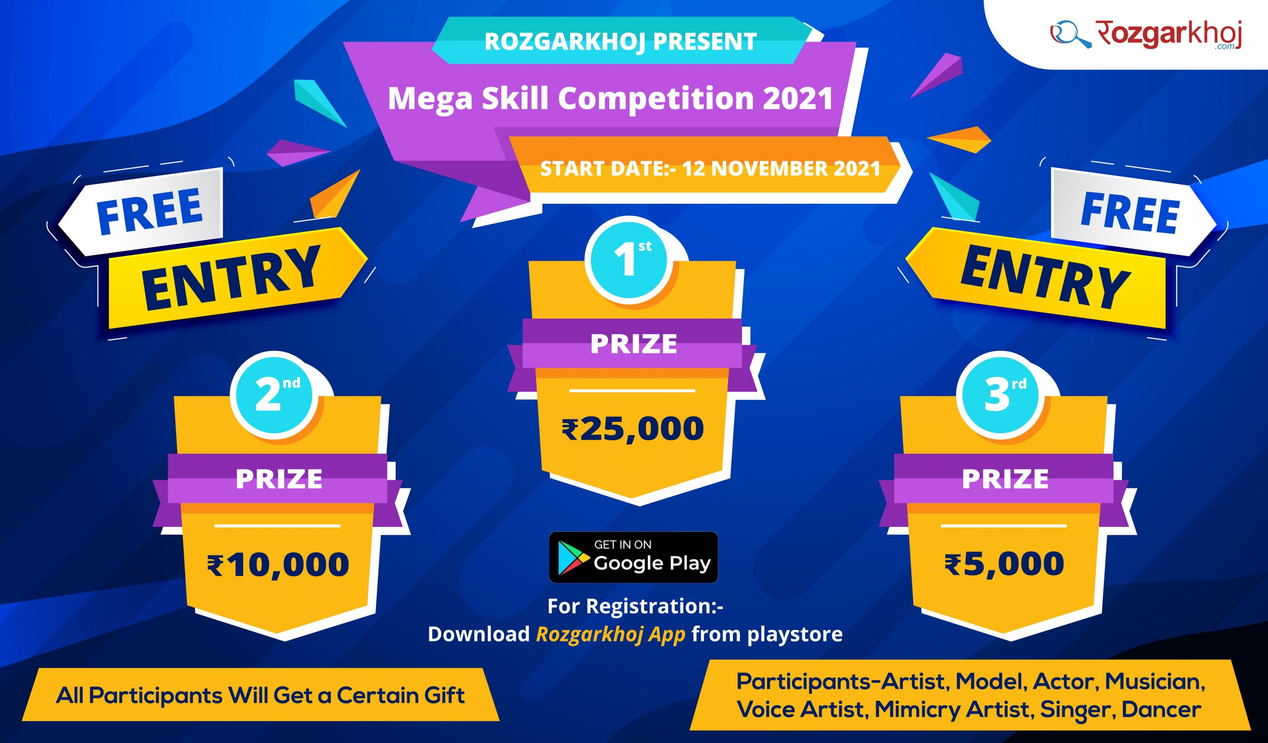 Rozgarkhoj: Mega Skill Competition 2021-How To Participate-About Event-Category-Price (All You Need To Know)