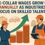 Blue-Collar Wages Grow 5–6% Annually as Industries Focus on Skilled Talent