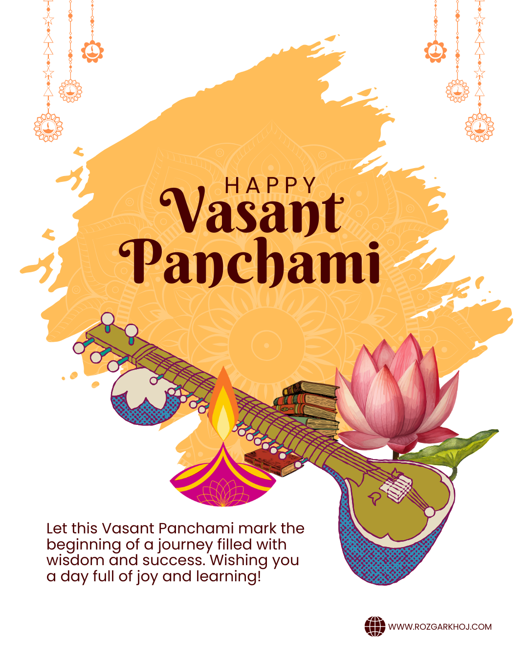 🌼 Basant Panchami 2026: A Festival of Spring, Wisdom & New Beginnings